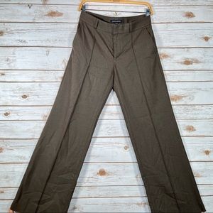 Petite | Banana Republic Brown Women’s Pleated Trousers | Size 4 P